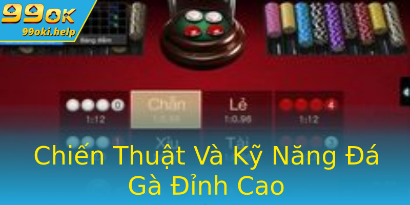 Chiến Thuật Và Kỹ Năng Đá Gà Đỉnh Cao Chiến Thuật Và Kỹ Năng Đá Gà Đỉnh Cao