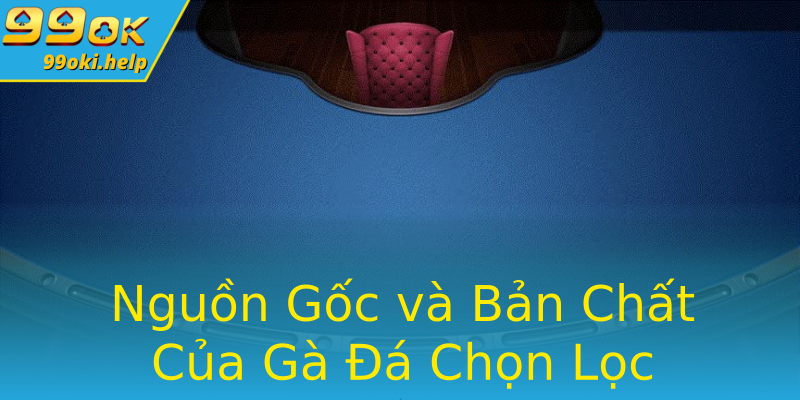 Nguồn Gốc và Bản Chất Của Gà Đá Chọn Lọc Nguồn Gốc và Bản Chất Của Gà Đá Chọn Lọc